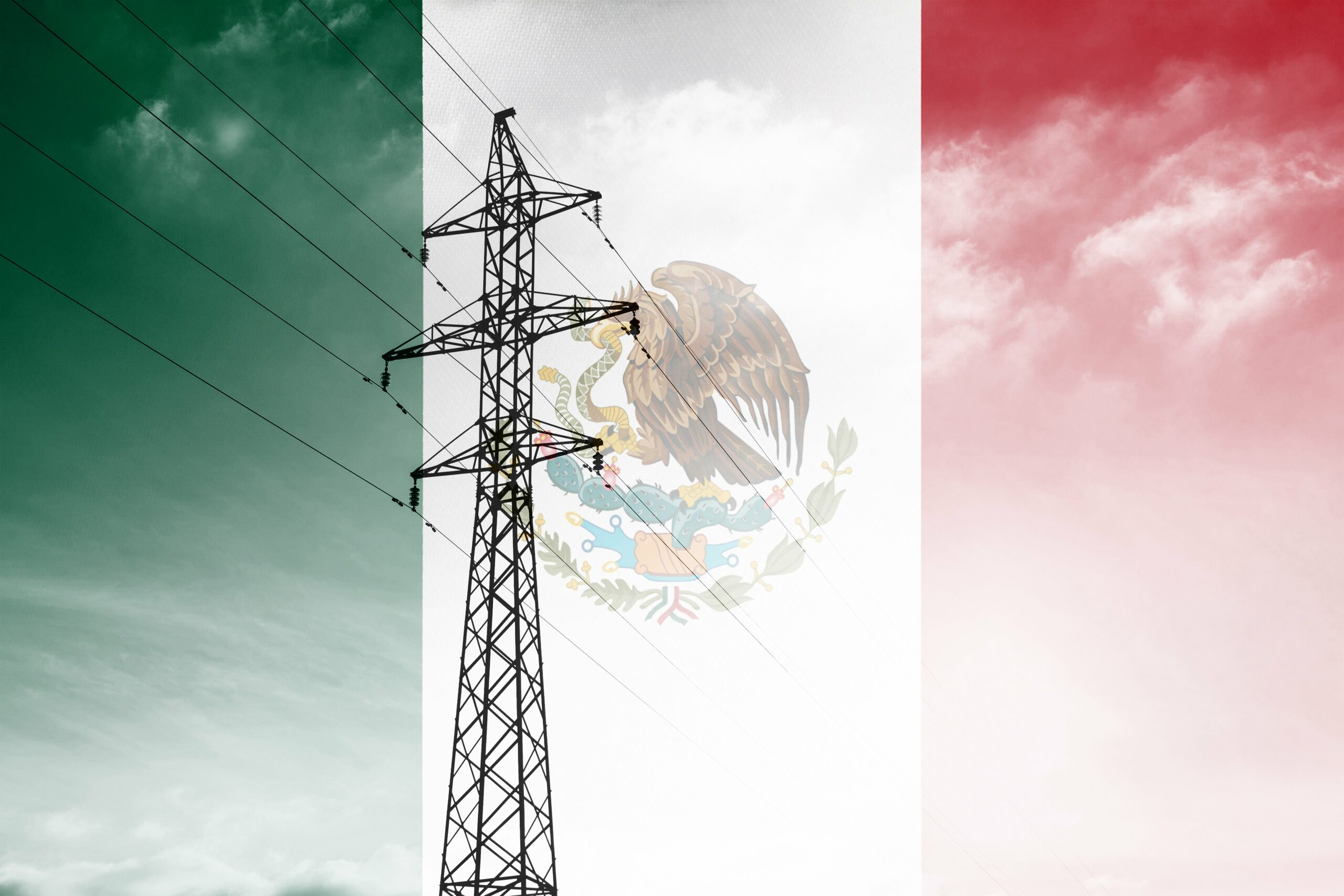 Electricity Lines in Mexico